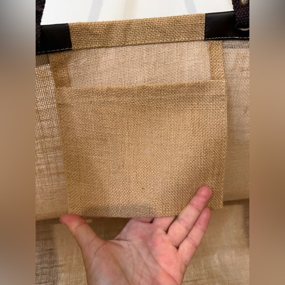 The Cove Atlantis Jute Tote Beach Bag - Picture 4 of 7